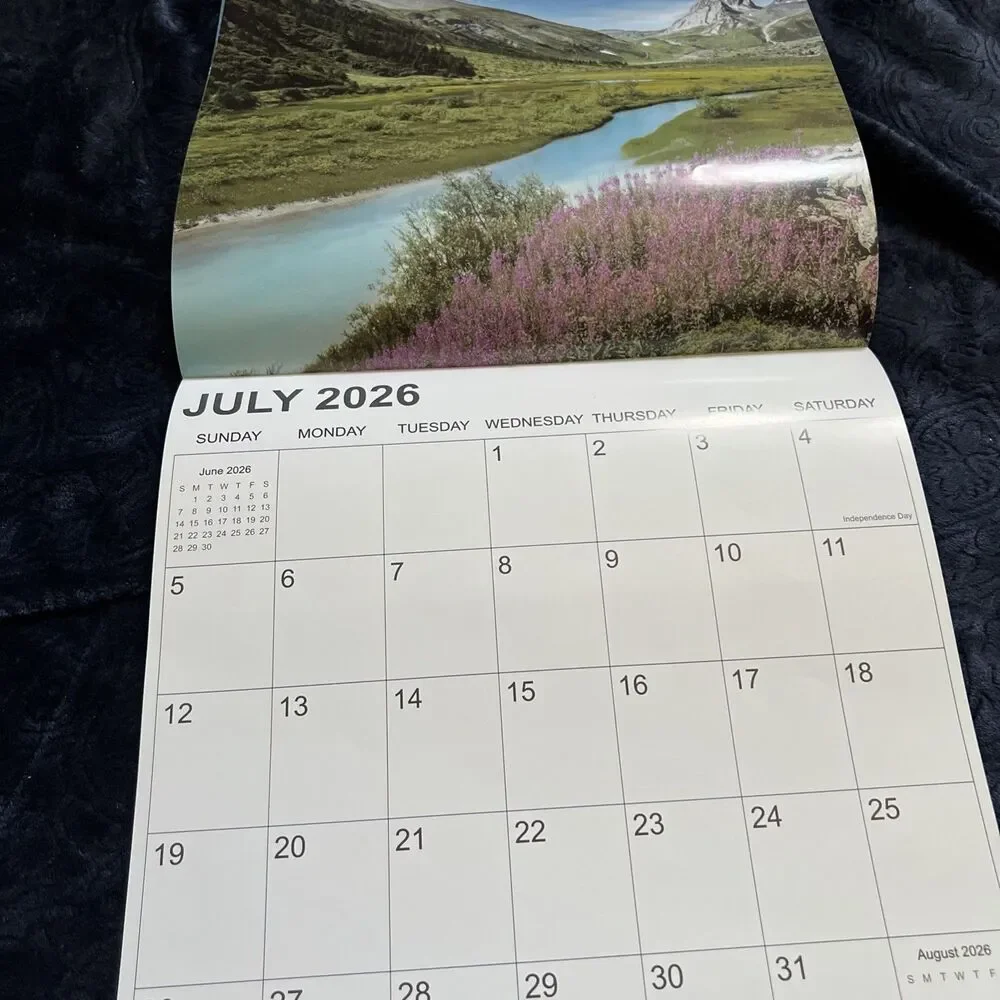 National Parks 2026 Calendar – Nature & Adventure Photography